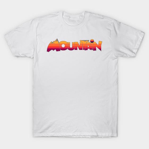 mountain sunset T-Shirt by pholange